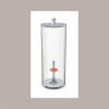 Porta Coni Rovesci a Tubo in Plexiglass con Supporto Interno Removibile Dm 12H33 cm [6c7e7222]
