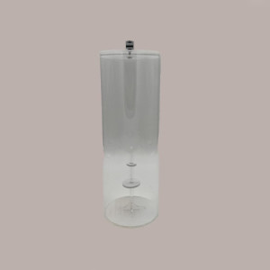 Porta Coni Rovesci a Tubo in Plexiglass con Supporto Interno Removibile Dm 12H33 cm [b0087631]