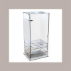 Portaconi 6 File con Cassetto e Porta 2 Formati Coni per Gelaterie in Plexiglass 27,5x15H20 cm [ce86ae26]