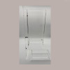 Portaconi 6 File con Cassetto e Porta 2 Formati Coni per Gelaterie in Plexiglass 27,5x15H20 cm [a0bd2c2f]