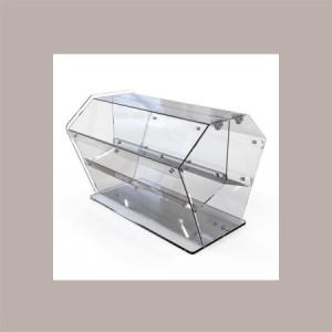 Bauletto Porta Coni a 3 Scomparti con Porta per Gelaterie 50x37H41 cm [63a5602d]