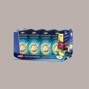 12 x 100 Ml Sorbetto Gusto Limone di Sicilia Senso Freddo Pronta da Gelare DOLFIN (6 astucci da 2) [b2067c63]