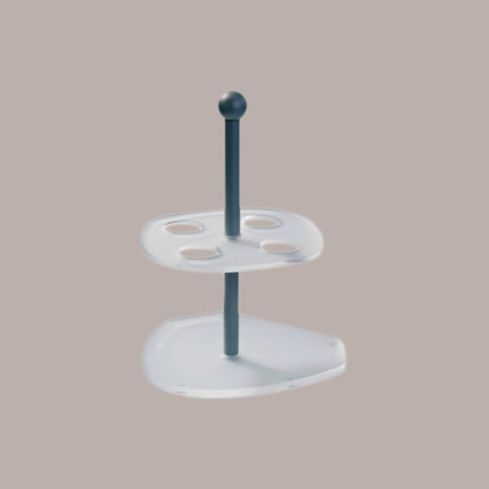 Reggi Coni Gelato da Banco Base Quadrata Satinata 4 Fori [7c44553e]
