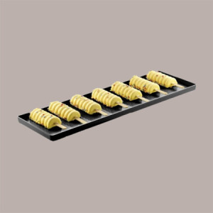 Small Total IGloo Espositore Nero e Coperchio Trasparente 390x109h32 mm