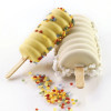 1 Pz Set 2 Stampi Gel04 Tango con 50 Stecchi in Legno per Stecco Gelato Dm45H92 mm [e9a8b669]