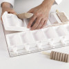 1 Pz Set 2 Stampi Gel04 Tango con 50 Stecchi in Legno per Stecco Gelato Dm45H92 mm [5be53073]