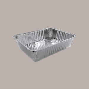 100 Pz Contenitore Alluminio R83G 226x176H50mm CONTITAL [30212a7c]