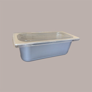 10 Pz Coperchio Trasparente Piatto per Gelatiera Sorbettiera 4750cc Alcas