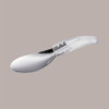 Spatola per Carapina Gelato in Acciaio con Manico Ergonomico Trasparente 20 cm [f3d58caa]