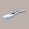 Spatola per Carapina Gelato in Acciaio con Manico Ergonomico Bianco 20 cm [74692257]