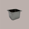 Bacinella per Gelato In Acciaio Inox Salvaspazio 18x16,5H12,6 cm [ab90b7bc]