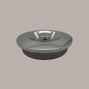 Coperchio in Acciaio Inox con Pomolo per Carapina Gelato da Banco Dm20 cm [74b3940e]