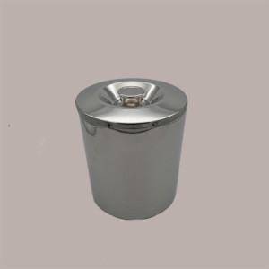 Coperchio in Acciaio Inox con Pomolo per Carapina Gelato da Banco Dm20 cm