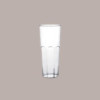 Bicchieri Cocktail Long Drink in Plastica Trasparente, Riutilizzabili, Set da 5 Pezzi, 350 cc [3d4110b3]