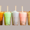Bicchieri Cocktail Long Drink in Plastica Trasparente, Riutilizzabili, Set da 5 Pezzi, 350 cc [e46753be]