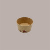 180 Coppetta Gelato Grande in Carta Kraft Avana Naturale Ceralacca 230cc [961dd70d]