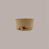 180 Coppetta Gelato Grande in Carta Kraft Avana Naturale Ceralacca 230cc [d20b1f12]