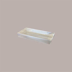 20 Pz Scatola Astuccio Trasparente Porta Cioccolatini e Confetti 16x7,5H2 cm [ce1fe392]