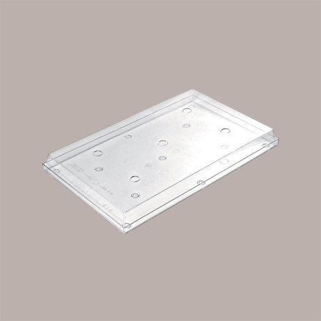 Set Total IGloo Vassoio e Coperchio Trasparente da Esposizione 60x40H5,5 cm [7272957b]