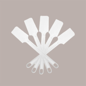 3 Pz Spatola Lecca Lecca Bianca per Gelato 34,x5,5 cm [1596c927]