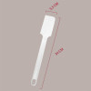 3 Pz Spatola Lecca Lecca Bianca per Gelato 34,x5,5 cm [10c68e39]