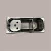 Lavaporzionatore in Acciaio Inox per Gelaterie 27x11 H12 cm [35574713]