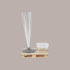 120 Pz Base per Calice Flute cc120 PS Grigio [f60edf73]