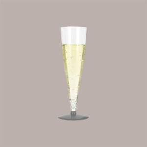 120 Pz Base per Calice Flute cc120 PS Grigio [3efd1e34]