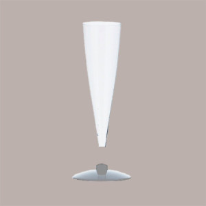 120 Pz Base per Calice Flute cc120 PS Grigio [44435969]