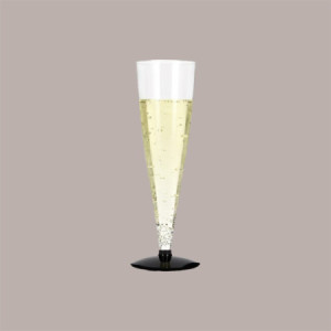 120 Pz Base per Calice Flute cc120 PS Nero Coprente [a5f1d953]