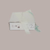 Shopper Bio Mini Monouso Lucgel, 22+6+6x42 cm 500 Pezzi, Bianco, Manico a Bretella, 6g [6ca6045c]