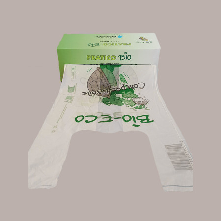 Shoppers Biodegradabili Lucgel, Rotolo 150 Sacchetti, 22+12x50 cm, Buste per Gelato [dbbbc558]