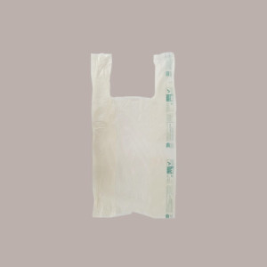 Shoppers a Rotolo Biodegradabili Lucgel, 22+12x50 cm 200 Pezzi