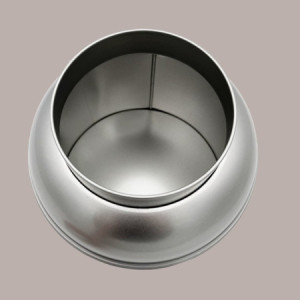 1 Pz Barattolo in Latta Caddy Maxi Portaspezie Alluminio Argento 203x243 mm [44c6141f]