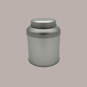 3 Pz Barattolo in Latta Caddy Grande Portaspezie Alluminio Argento 100x130 mm [c63a8b00]