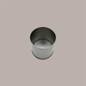 5 Pz Barattolo in Latta Mini Caddy Portaspezie Alluminio Argento 53x70mm [cb38bccd]