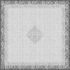 25 Pz Tovaglia in Carta Airlaid Mono Rossella Nero 100x100 cm [12b1786b]