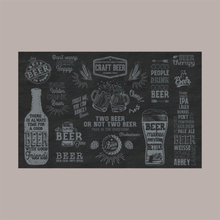 400 Pz Tovaglietta Carta Ecoblack Birra 30x44 cm [19306e87]