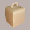 20 Pz Scatola per Confezione Regalo Porta Piccolo Panettone da 100gr in Cartoncino Avana 10x10x10 cm [76cbf964]