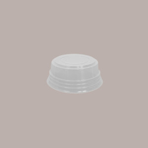 Coperchio a Cupola Trasparente per Coppette Carta Gelato 80/100/120cc 60 Pezzi [4e271647]