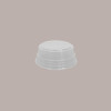 Coperchio a Cupola Trasparente per Coppette Carta Gelato 80/100/120cc 60 Pezzi [4e271647]