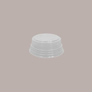 Coperchio a Cupola Trasparente per Coppette Carta Gelato 80/100/120cc 60 Pezzi
