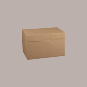 3 Pz Scatola per Confezioni Regalo in Carta Avana Segreto 440x340x370 mm [13801b91]