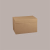3 Pz Scatola per Confezioni Regalo in Carta Avana Segreto 460x320x290 mm [9a757293]