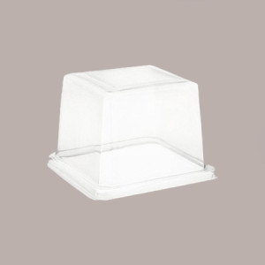 25 Pz Coperchio Trasparente per Vassoio Quadrato Medoro Plastica Rigido 28x28H8 cm [1f3baf57]