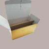 Segreto Scatola in Carta Fibra Oro Porta 4 Bottiglie Orizzontali 325x175x180 mm 10 pezzi [aa1ea14e]