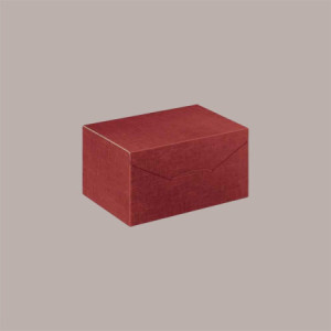 Segreto Scatola in Carta Seta Bordeaux Porta 4 Bottiglie Orizzontali 325x175x180 mm 10 pezzi [f4943a42]