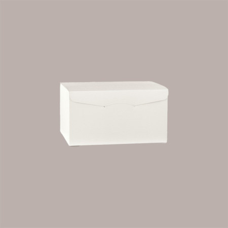 Segreto Scatola in Carta Fibra Bianco Porta 6 Bottiglie Orizzontali 325x255x180 mm 10 pezzi [59b7f449]