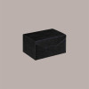 Segreto Scatola in Carta Seta Nero Porta 4 Bottiglie Orizzontali 325x175x180 mm 10 pezzi [736bddf2]
