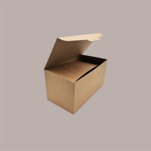 Segreto Scatola in Carta Avana Porta 4 Bottiglie Orizzontali 325x175x180 mm 10 pezzi [6f504a9c]